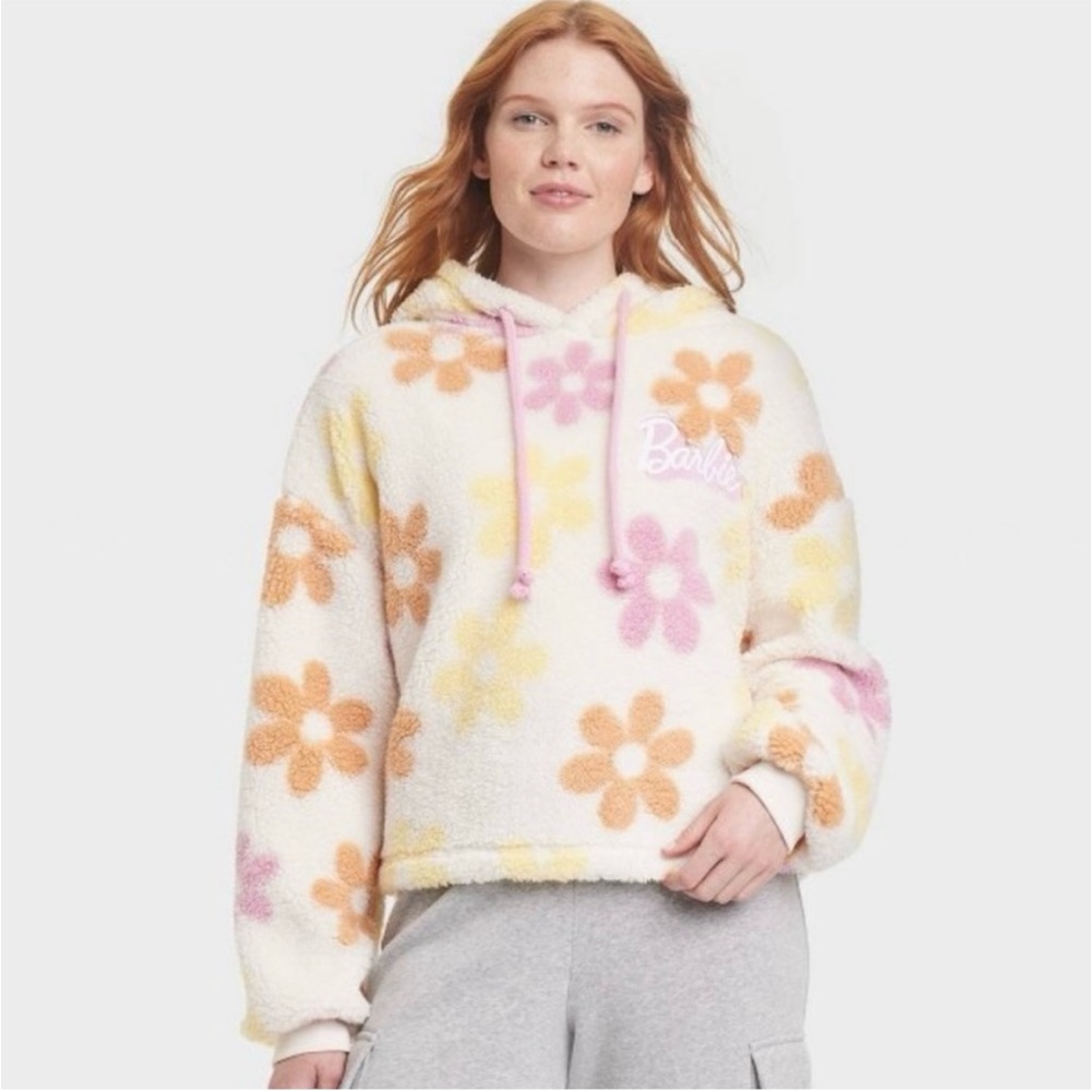 Barbie Flowered Hoodie